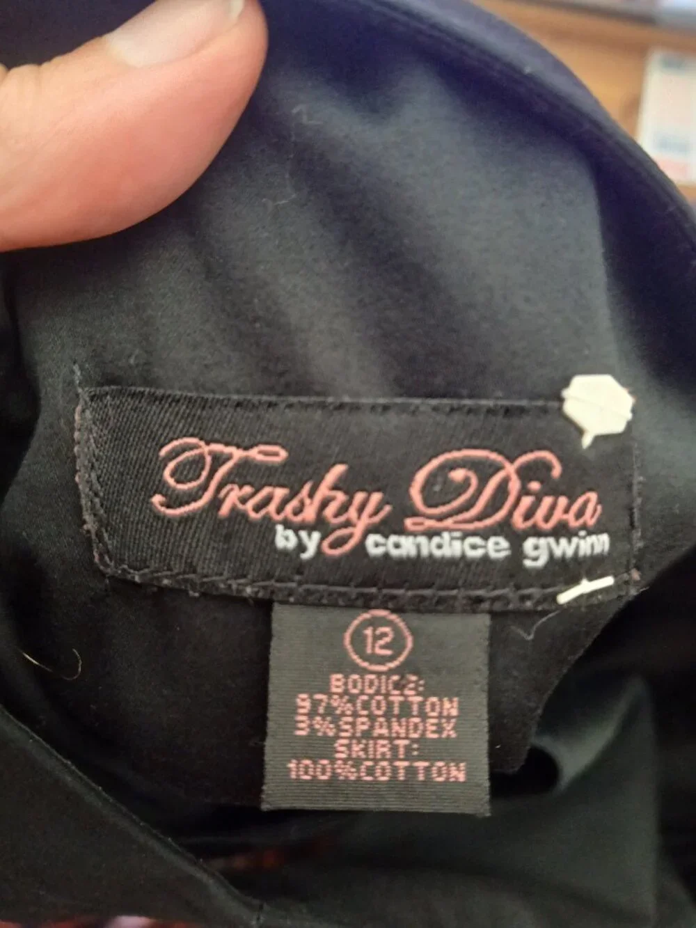 Trashy Diva By Candice Gwinn Dress Size 12 French Quarter A Walk in the Park - Picture 3 of 5